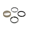 4.020 Bore - 5/64 - 5/64 - 3/16 Plasma Moly Piston Ring Set - image 1