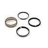 4.030 Bore - 1/16 - 1/16 - 3/16 Plasma Moly Piston Ring Set Non File Back - image 1