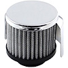 Valve Cover Open Filter Element Breather With Hood Hole Size: 1.5" - image 1