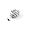 Large Classic Finned Valve Cover Aluminum Breather Cap / Gromment 1 Neck - image 1