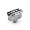 Classic Finned Oval Valve Cover Breather Cap/Grommet (Push In) - image 1