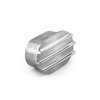 Classic Finned Oval Valve Cover Breather Cap/Grommet (Push In) - image 3