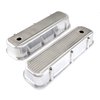 Cast Aluminum Valve Covers Big Block Chevy 454 Tall with Hole - image 2