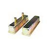 Chevy SBC 350 Zinc Steel Circle Track Valve Covers - Tall - image 1