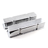 Chevy SBC 350 Aluminum Plain Valve Cover - Tall w/o Hole - image 1