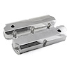 Polished Fabricated Aluminum Valve Covers Ford Small Block 289-351 Windsor - image 1