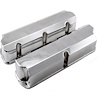 Ford SB 289 302 351 Windsor Satin Fabricated Valve Covers - Tall w/o Hole - image 1