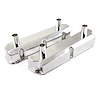 Ford SB 289 302 351 Windsor Polished Fabricated Circle Track Valve Covers - Tall - image 1