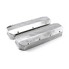 Chevy BBC 454 Polished Long Bolt Fabricated Valve Covers - Tall w/o Hole - image 1