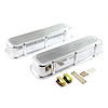 Chevy BBC 454 Classic Finned Aluminum Valve Covers - Tall w/o Hole - image 1