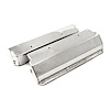 Ford 302 351C Cleveland Polished Fabricated Valve Covers Extra Tall w/o Hole - image 1