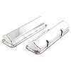 Ford 302 351C Cleveland Polished Fabricated Valve Covers - Tall w/o Hole - image 1