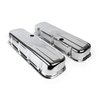 PCE314.1004.01 Chevy BBC 454 Chrome Valve Covers - Tall w/ Hole - image 4