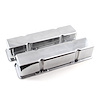 PCE314.1017.01 Chevy SBC 350 Aluminum Plain Valve Cover - Tall w/o Hole