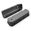Aluminum Valve Covers Big Block Chevy 454 [Black] - image 3