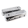 PCE314.1028.08 Chevy BBC 454 Aluminum Flamed Valve Cover - Tall w/ Hole
