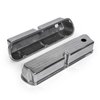 PCE314.1083.10 Ford SB 289 302 351 Windsor Polished Alum. Ball Milled Valve Covers Tall w/Hole - image 3