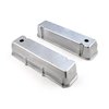 PCE314.1091.01 Ford 429 460 Polished Aluminum Plain Valve Covers - Tall w/ Hole - image 2
