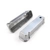 PCE314.1091.01 Ford 429 460 Polished Aluminum Plain Valve Covers - Tall w/ Hole - image 3