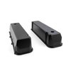 PCE314.1091.03 Ford 429 460 Black Aluminum Plain Valve Covers - Tall w/ Hole - image 4