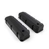 PCE314.1105.03 Chevy BBC 454 Fabricated Valve Covers Black Tall w/ Hole - image 2
