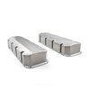 PCE314.1111.01 Chevy BBC 454 Fabricated Valve Covers Satin Tall w/o Hole - image 4