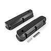 PCE314.1113.03 Valve Covers Pair, with Breather Holes, Tall for Ford 289, 302, 351 Windsor [Black] - image 1
