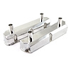 PCE314.1120.01 Ford SB 289 302 351 Windsor Satin Fabricated Circle Track Valve Covers Tall - image 1