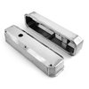 Fabricated Aluminum Valve Covers Small Block Mopar 318/340/360 [Natural Finish] - image 2