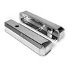 PCE314.1125.02 Mopar Chrysler SB 318 340 360 Fabricated Valve Covers Tall Polished w/ Hole - image 2