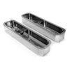 PCE314.1125.02 Mopar Chrysler SB 318 340 360 Fabricated Valve Covers Tall Polished w/ Hole - image 4