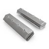 PCE314.1137.02 Valve Covers Pair, without Breather Holes, Tall Centerbolt for Small Block Chevy Vortec [Satin] - image 2