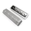 PCE314.1137.02 Valve Covers Pair, without Breather Holes, Tall Centerbolt for Small Block Chevy Vortec [Satin] - image 4