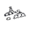 Ford SB 289 302 351 Windsor Block Huggers Ceramic Exhaust Headers - image 1