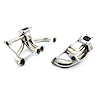 Dual Turbo T3 Exhaust Headers Small Block Chevy 350 - image 1