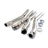 CHEVY 1997 2004 LS CORVETTE 409 STAINLESS STEEL X PIPE KIT 3 - image 2