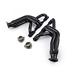 CHEVY SBC 350 1955-57 TRI 5 MID LENGTH RAW HEADERS STRAIGHT PLUG HEADS - image 1