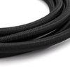 PCE339.1019 -6 AN 5/16 in. Black Nylon Fuel Oil Braided Hose Line - 4m / 13ft - image 3