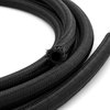 PCE339.1020 -8 AN 7/16 in. Black Nylon Fuel Oil Braided Hose Line - 4m / 13ft - image 2