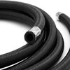 PCE339.1021 -10 AN 9/16 in. Black Nylon Fuel Oil Braided Hose Line - 4m / 13ft - image 2