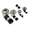 Universal Stainless Steel Braide Hose and End Sleeve Kit - Black - image 1