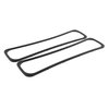 Black Rubber Valve Cover Gasket Set Small Block Chevy 350 - image 2