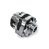 Chevy Gm Right Mount Serpentine 130 Amp High Output Chrome Alternator - image 1