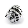 High Output 1-Wire 130 amp Alternator Universal - Chrome - image 1