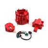 Distributor Cap and Rotor Kit Chevy Small/Big Block HEI Red - image 2