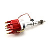 Ford 351W Windsor Race Electronic Advance Billet Aluminum Distributor - Red Cap - image 1
