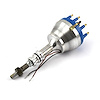 Ford 351W Windsor Large Cap Race Pro Billet Aluminum Distributor - Blue Cap - image 1