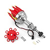 8000-Series Pro-Billet Distributor Ford 289/302W [Red Cap]