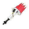 PCE376.1107.02 Ford 302 351C Early 460 8000 Series Pro Billet Distributor Vacuum Red Screw-on