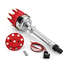 8020-Series Pro-Billet Ready-to-Run Distributor Small Block Chevy/Big Block Chevy [Red Cap] - image 1